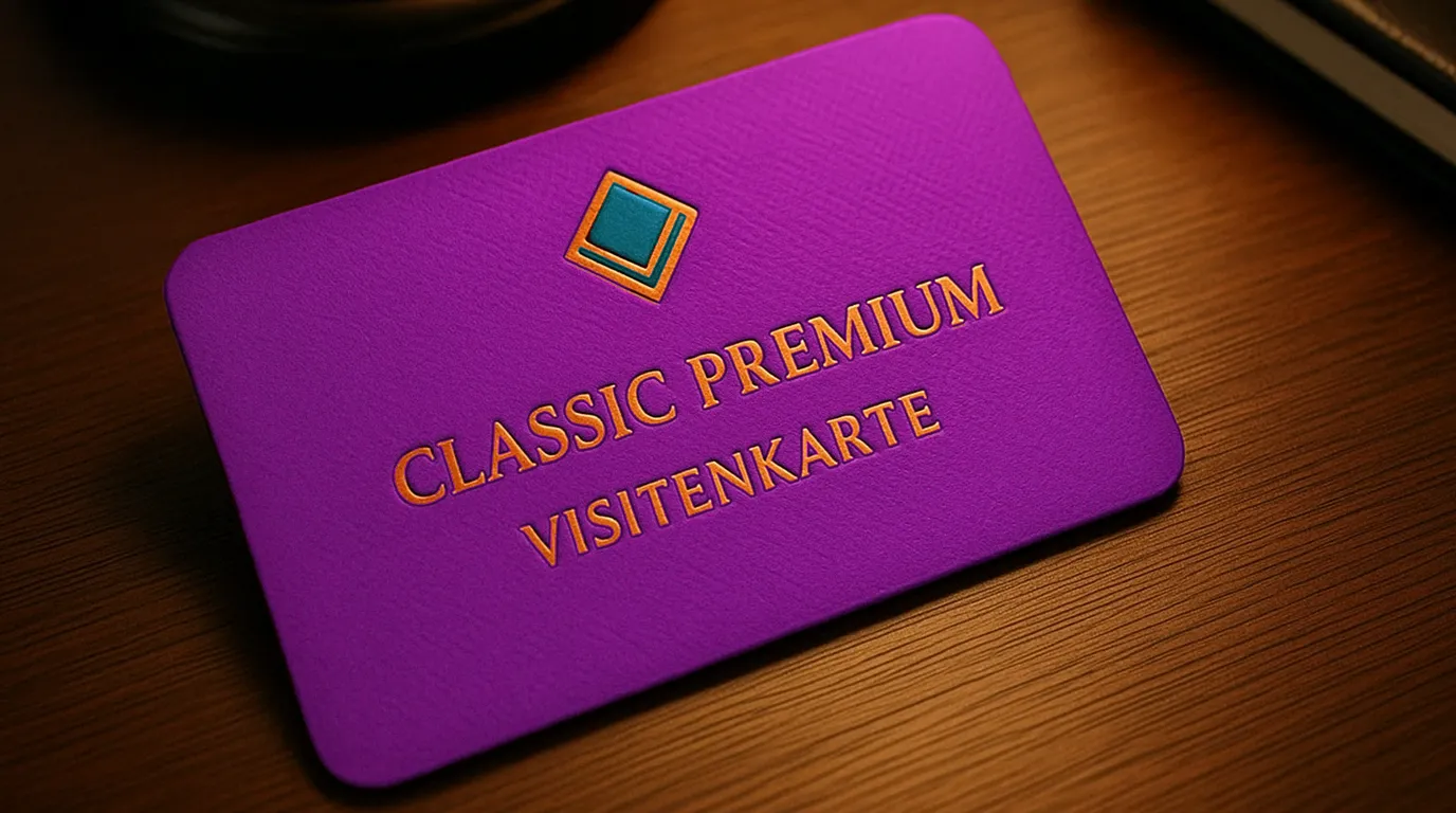 Premium Visitenkarten Vorschau