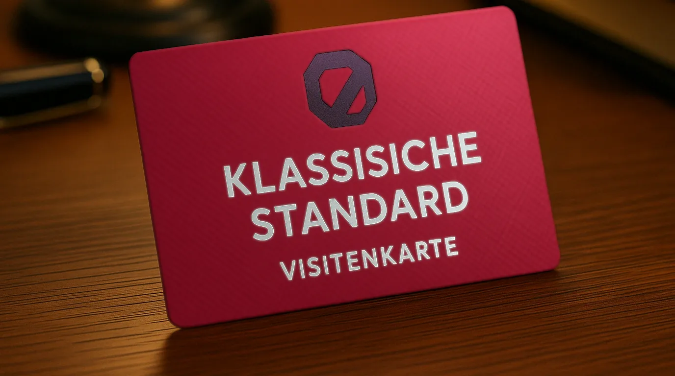 standard Visitenkarten Vorschau