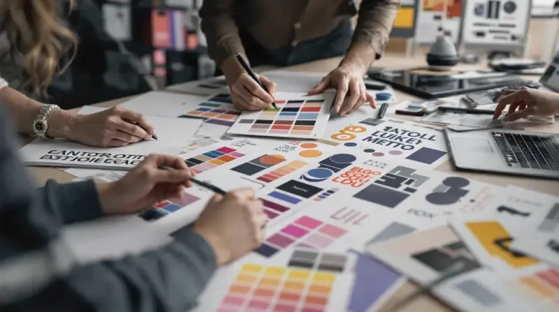 Beispiel für kreatives Design-Layout