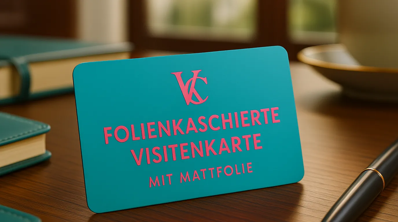 Folie-Matt Visitenkarten Vorschau