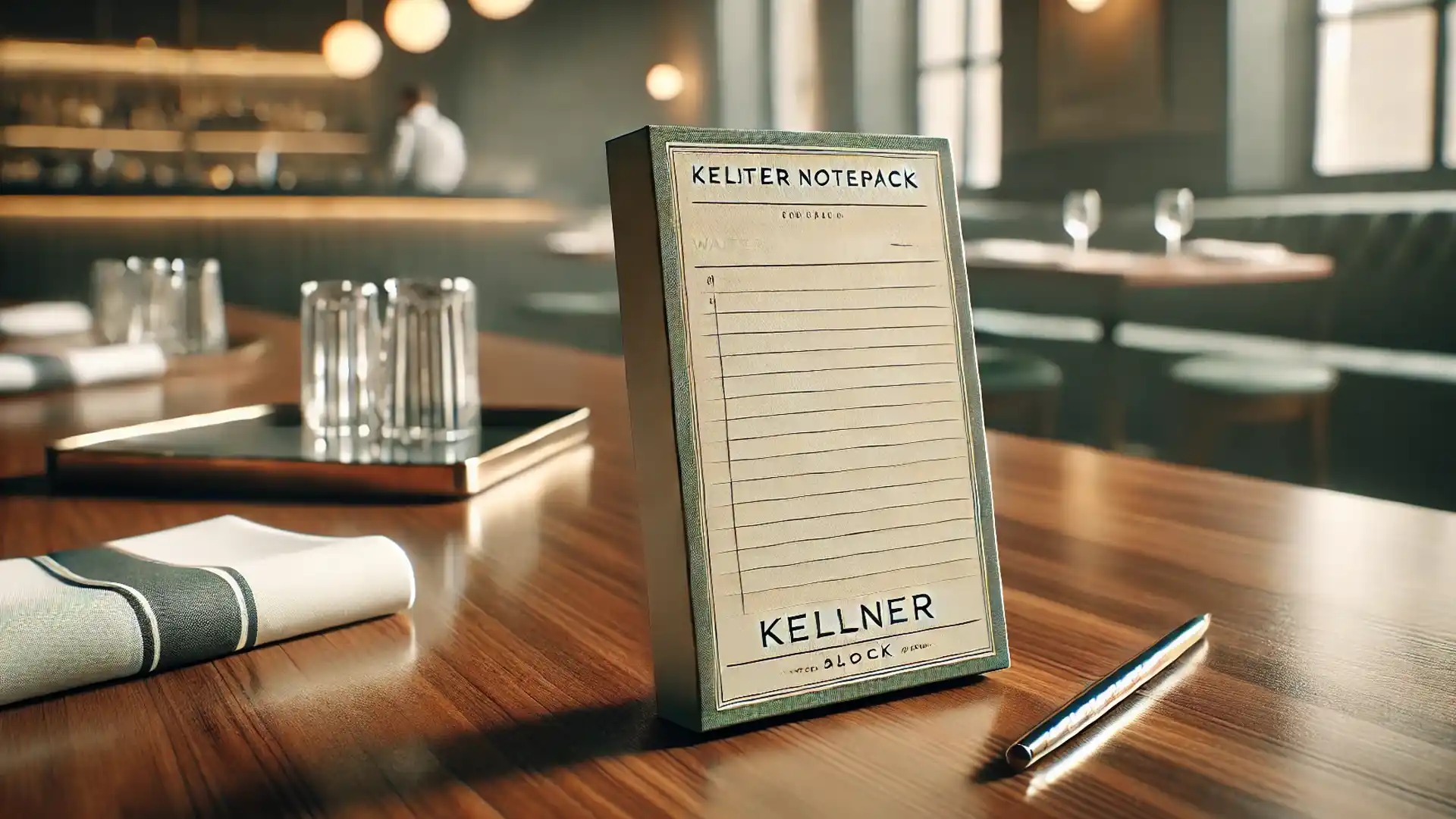 Kellnerblöcke Vorschau