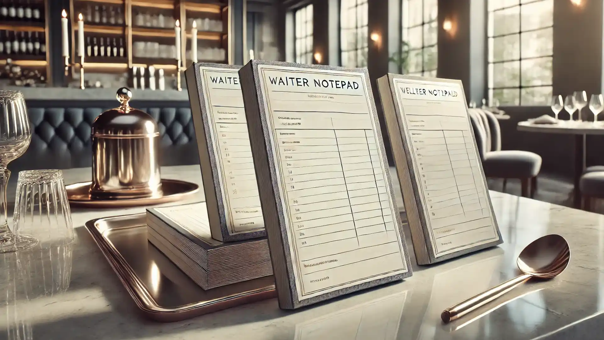 Kellnerblöcke Vorschau